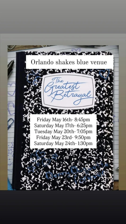 The Greatest Betrayal - Orlando Fringe 2025 Review