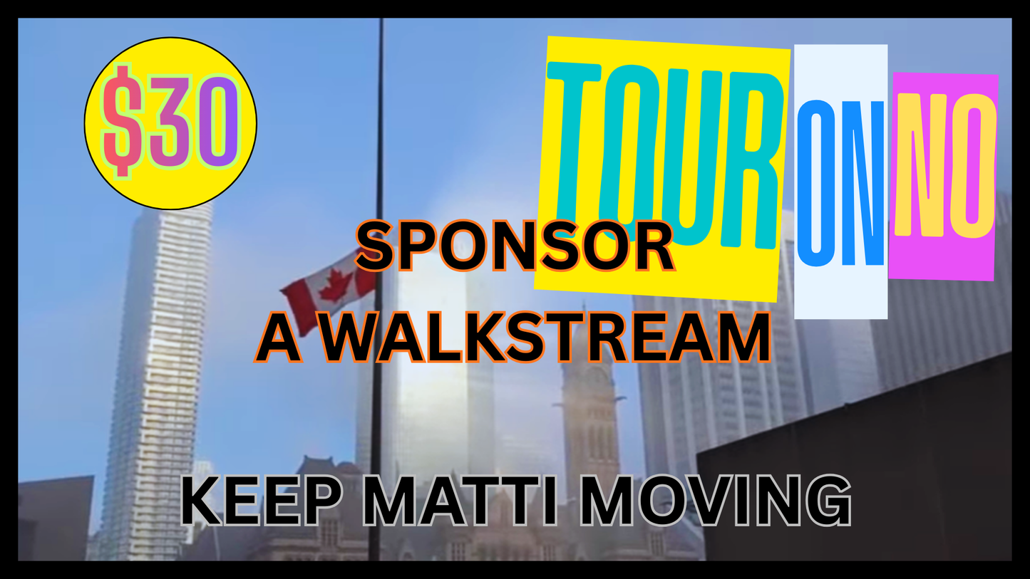 SPONSOR - A DEDICATED WALK STREAM