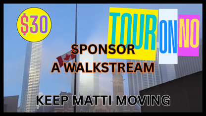 SPONSOR - A DEDICATED WALK STREAM