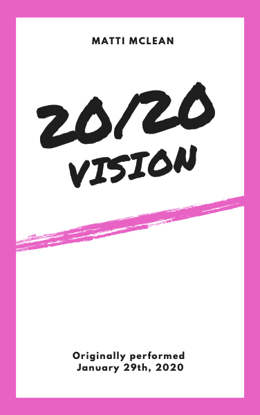 20/20 Vision Book